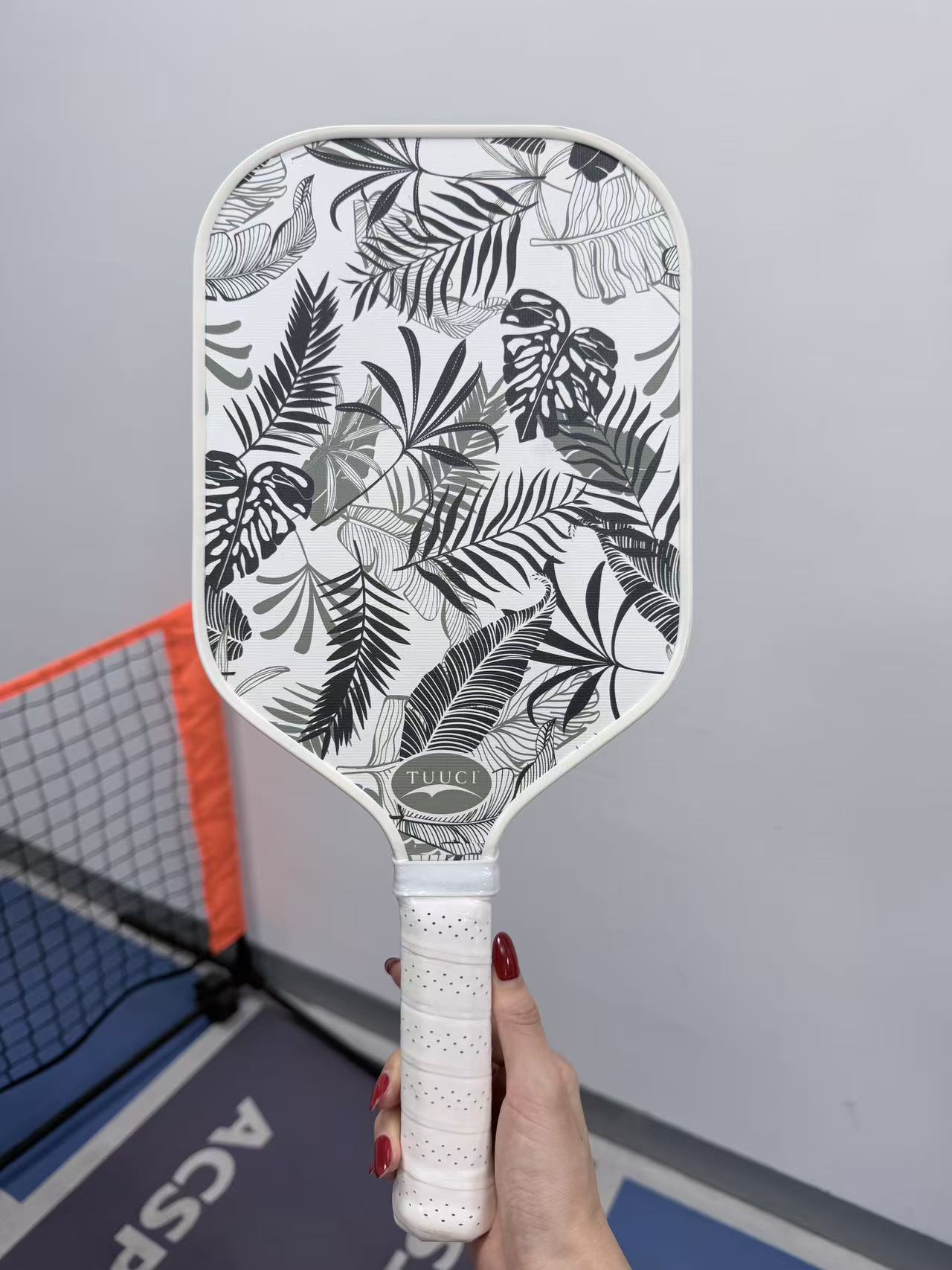 Crepe Pan Carbon - Dwustronnie zadrukowana rakieta do pickleballa z